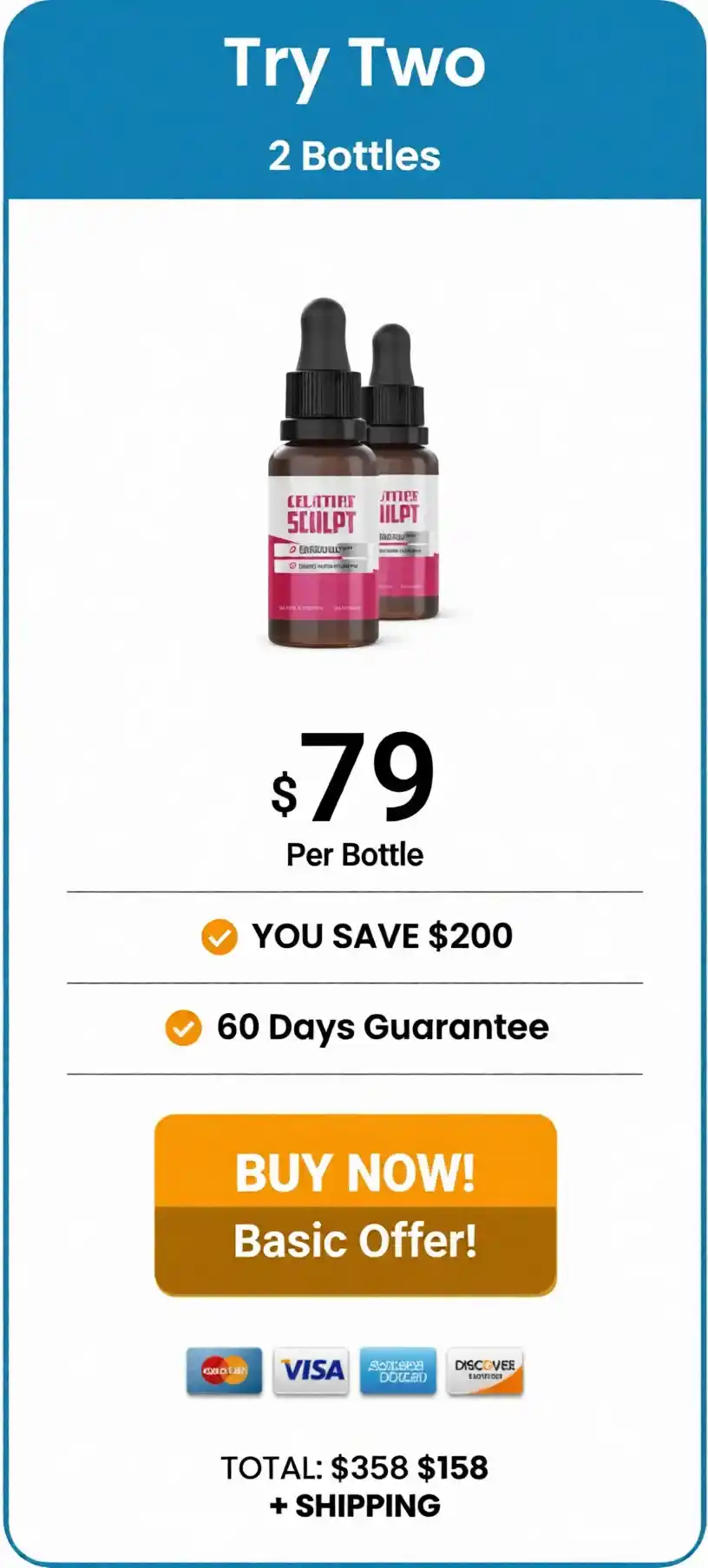 Gelatine Sculpt 2 Bottle pricing